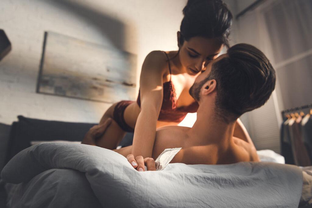 Paar hat Sex